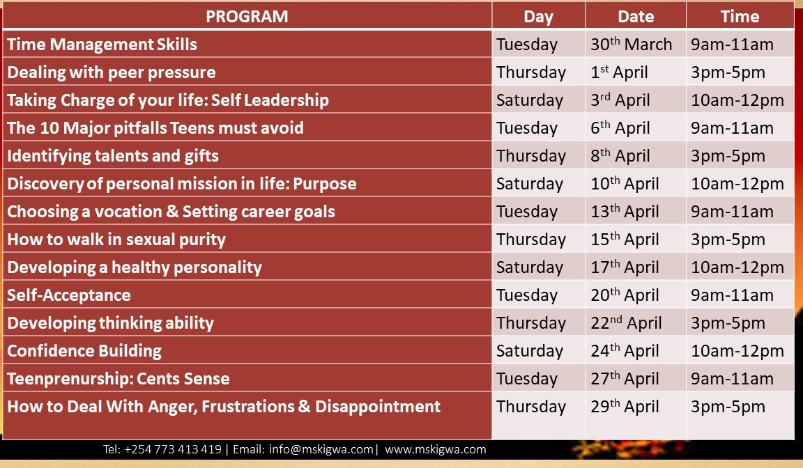 Campus Schedule 2